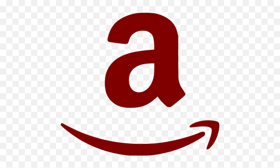 Maroon Amazon Icon - Free Maroon Site Logo Icons Dot Png,Amazon Icon Transparent