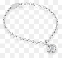 Download Hd Sterling Silver Chain - Silver Necklace Chain Png,Bracelet Png