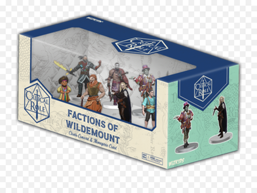 Critical Role Monsters Of Wildemount Prepainted Miniatures Clovis Concord U0026 Menagerie Coast Box Set - Preorder Critical Role Factions Of Wildemount Clovis Concord Png,Critical Role Icon