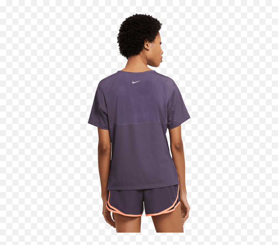 Playera Nike Correr City Sleek Icon Clash Mujer - Martimx Short Sleeve Png,Icon Clash Shorts