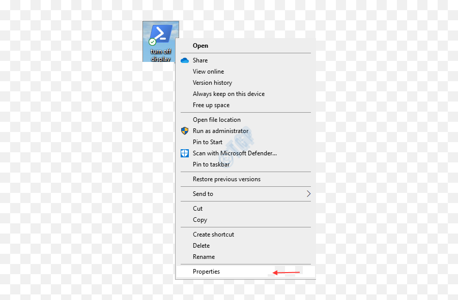 Turn Off Display - Vertical Png,How To Create Shortcut Icon On Desktop