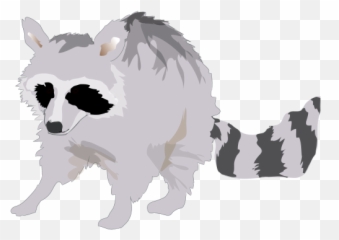 Symbol Vector Illustration Mammal - Raccoons png