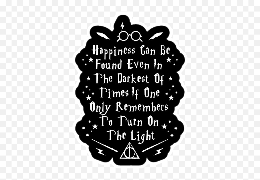 Harrypotter Hp Quote Dumbledore Albusdumbledore Alvodum - Happiness Can Be Found In The Darkest Png,Dumbledore Png