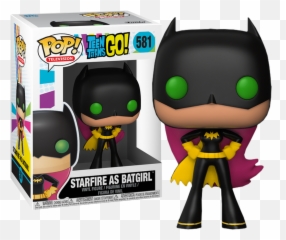 Teen Titans Go - Starfire As Batgirl Pop Vinyl Figure Png,Batgirl Png
