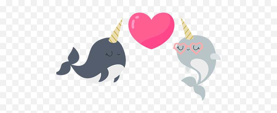 Narwhal Love Fleece Blanket For Sale By Stacy Mccafferty - Girly Png,Narwhal Icon