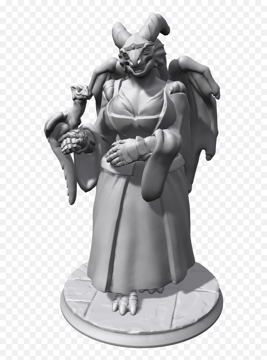Character Building Joshua Alan Doetsch - Rpg Statue Token Orc Png,The Bloodborne Hunter Modern Icon Statue