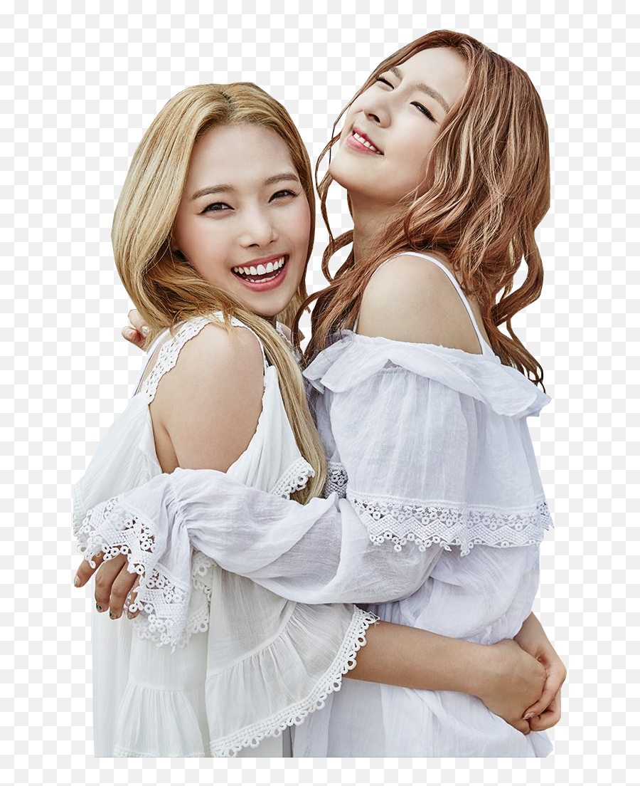 Download Kard Jiwoo And Somin Hola - Jeon So Min Jeon Ji Woo Png,Hola Png