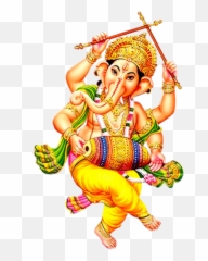 Dancing Ganesh Png Images Free Download - Vinayakudu Photos Download,Ganesh Png