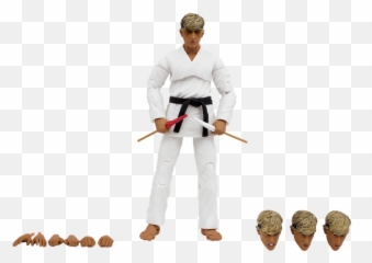 Icon Heroes Debuts Exclusive Dojo Johnny Lawrence Figure - Action Figure Figurki Cobra Kai png