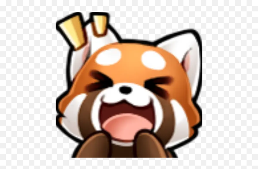 Sticker Maker - Red Panda Emotes Happy Png,Panda Emote Icon