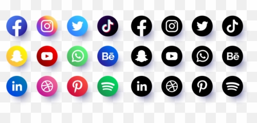 Social Media Logo Collection Png Transparent - 9264 Media Icons 2021