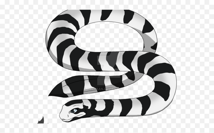 Drawn Snake Png - Yellow Lipped Sea Krait Drawing Common Krait Snake Drawing,Black Snake Png
