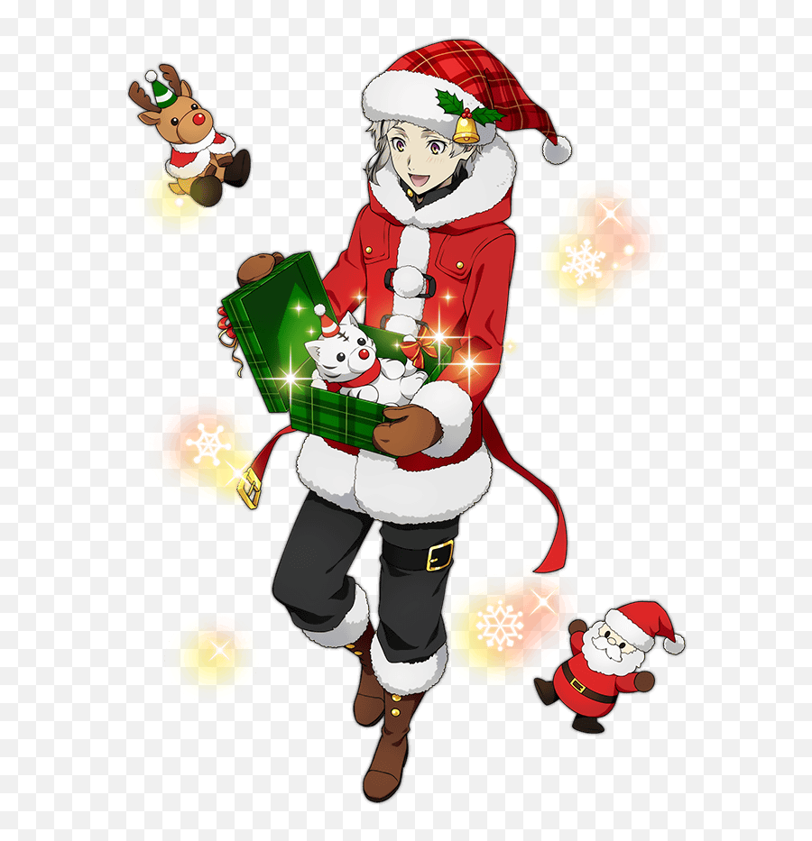 0064 Nakajima Atsushi Bungo Stray Dogs Mayoi Inu Kaikitan - Bungou Stray Dogs Christmas Png,Atsushi Nakajima Icon