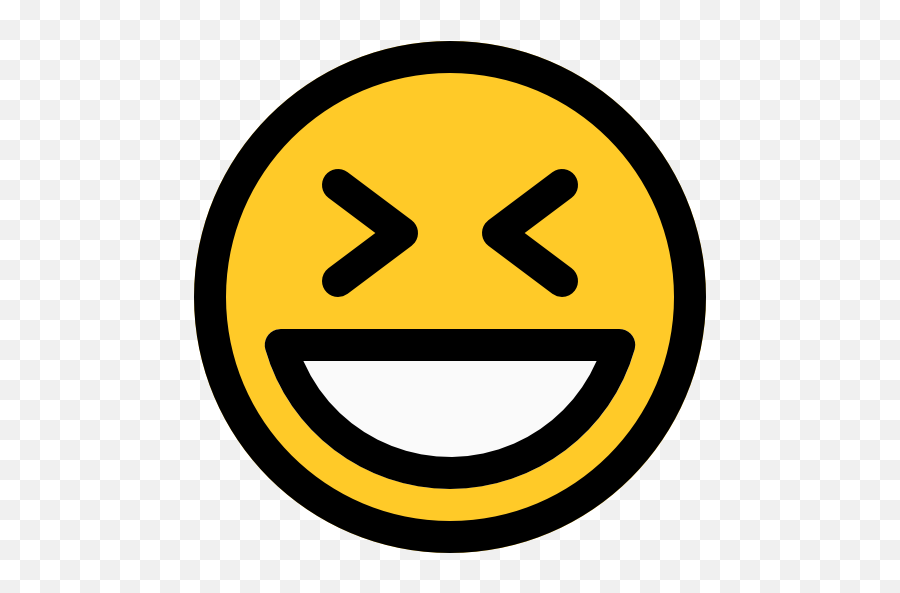 Laughing - Free People Icons Vector Laugh Emoji Png,Laughing Emoji Icon