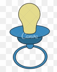 Baby Pacifier Icon Image - Canva png