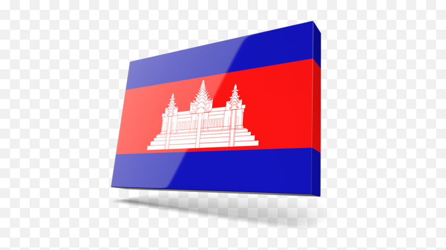 Thin Rectangular Icon Illustration Of Flag Cambodia Png Spire