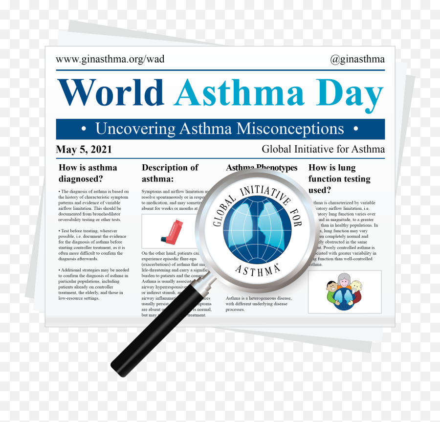 World Asthma Day 2021 - Global Initiative For Asthma Gina Png,Labor Day Icon Images