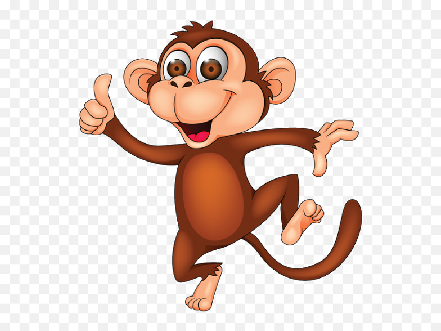 Cartoon Transparent Png - Monkey Clipart Png,Transparent Cartoons