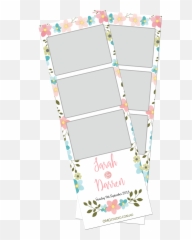 Download Pastel Flowers Photobooth Print - Paper Full Size Screenshot png