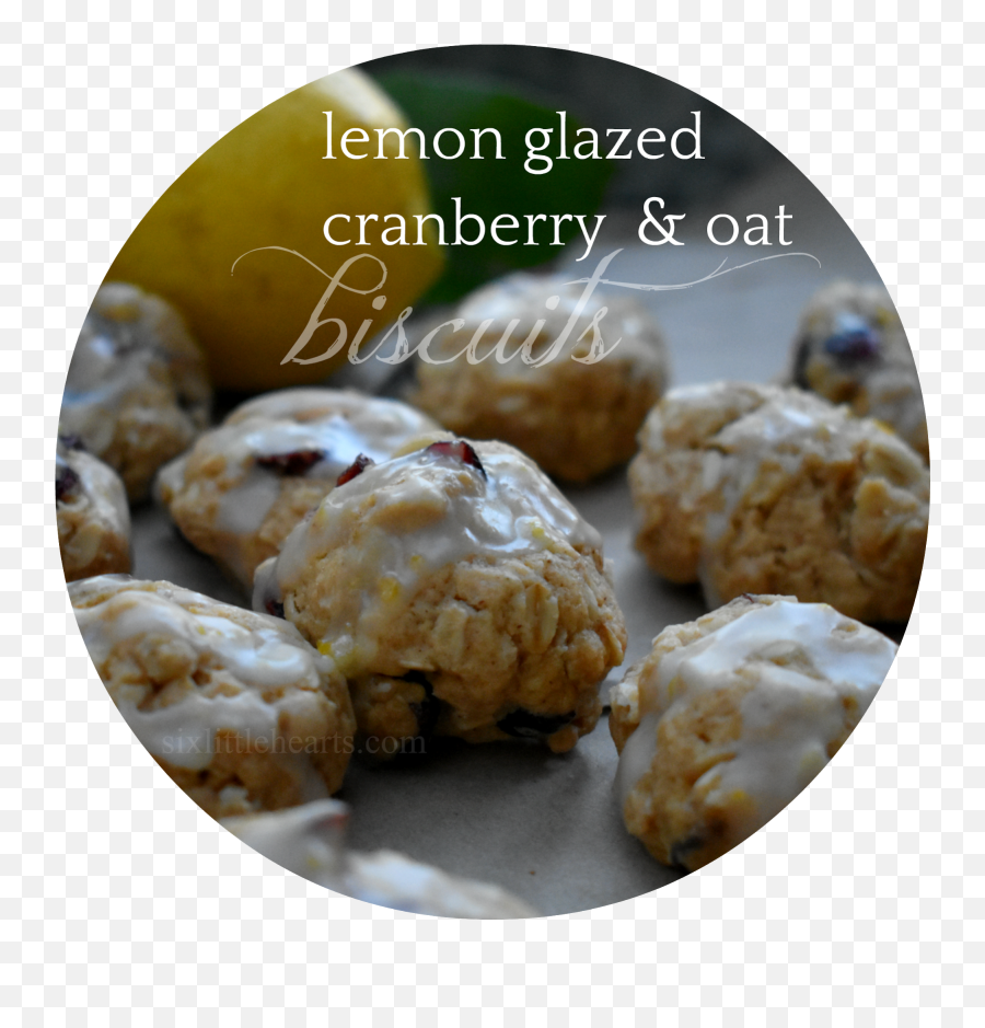 Download Lemon Glazed Cranberry And Oat Biscuits Png Image - Almond Biscuit,Biscuits Png