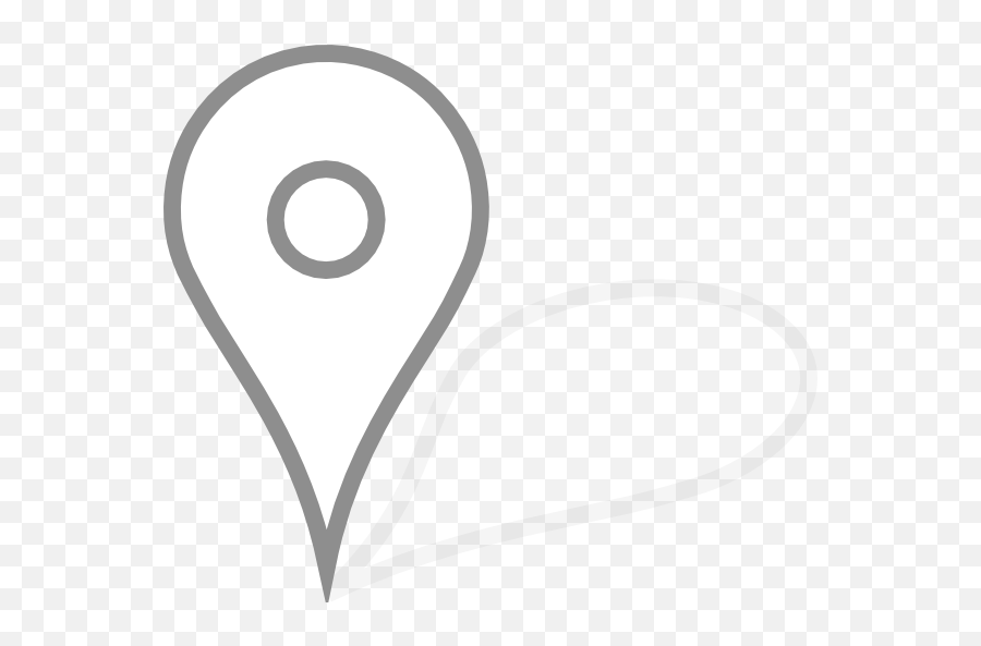 Google Map Grey Marker Clip Art - Vector Clip Circle Png,Google Map Pin Png