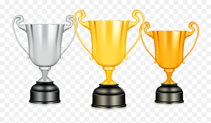 Trophy Cup Award - Prize Png Download 10001000 Free Trophy Gold Silver Bronze,25 Png