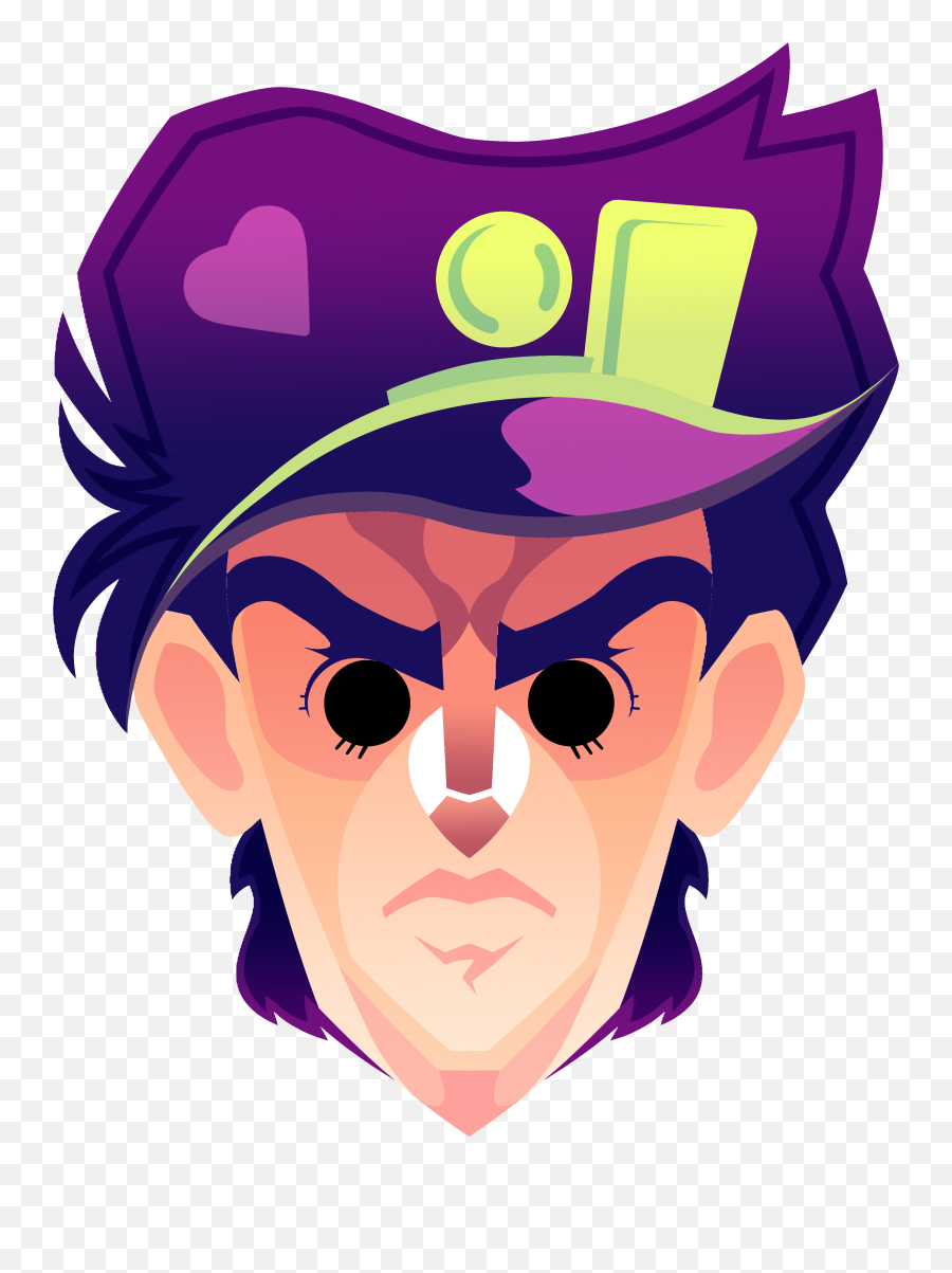 Fanart Jojo Heads - Album On Imgur Cartoon Png,Jotaro Kujo Png