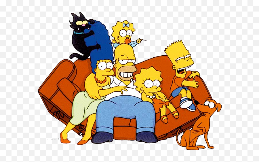 Imágenes De Los Simpson Png U2013 Mega Idea - Buenos Dias Domingo Familiar,Simpsons Png
