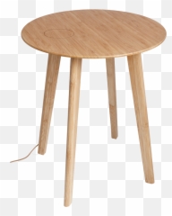 Furniqi Side Table - Wireless Charging Side Table Png,Coffee Table Png