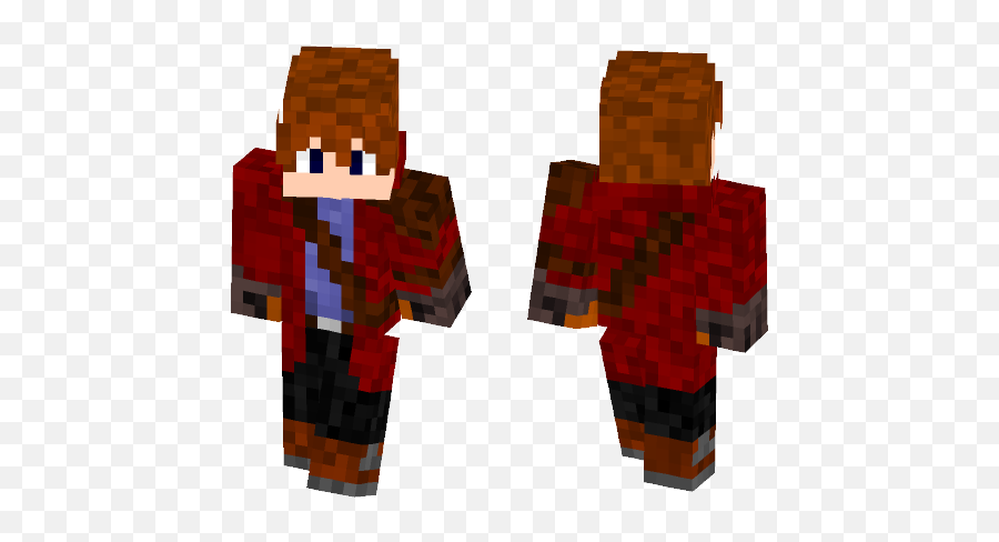 Install Star Lord Guardians Of The Galaxy Skin For Free - Flash Justice League Minecraft Skin Png,Star Lord Png