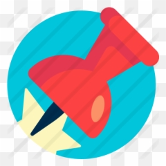 Push Pin - Free education icons Graphic Design png