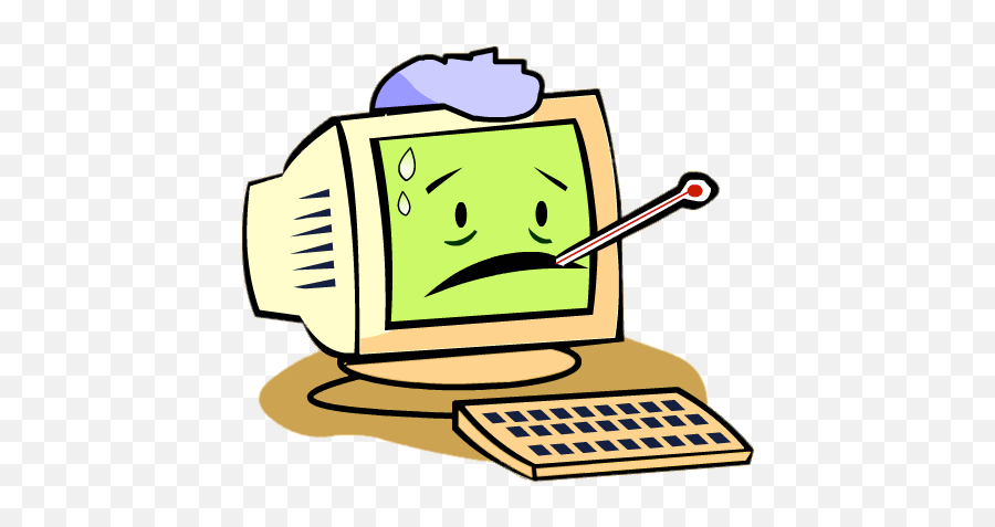 Computer With A Virus Transparent Png - Computer With Virus Png,Computer Virus Png