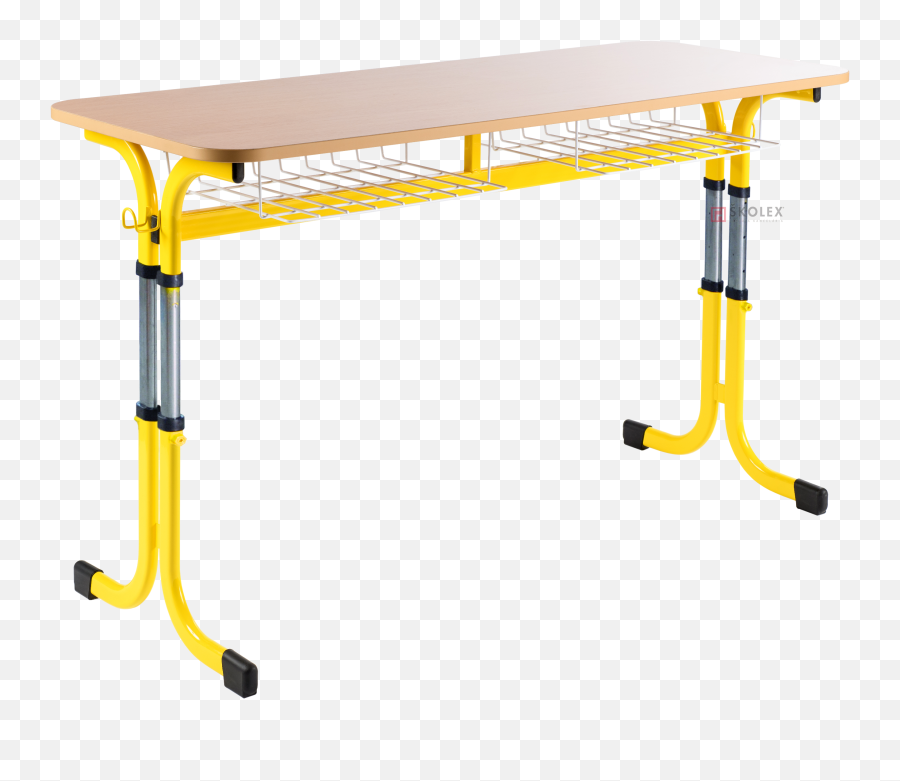 Height - Adjustable School Desk Lux Art Table Png,School Desk Png