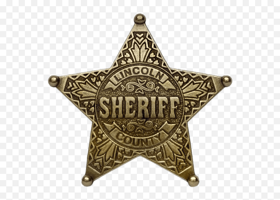 Sheriff Badge Png - Wild West Sheriff Star,Sheriff Badge Png