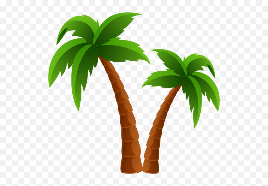 Png Hd Palm Tree Beach Transparent Beachpng - Cartoon Palm Tree Vector,Palms Png