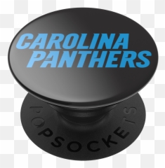 Popsockets Carolina Panthers Logo Phone - Circle png