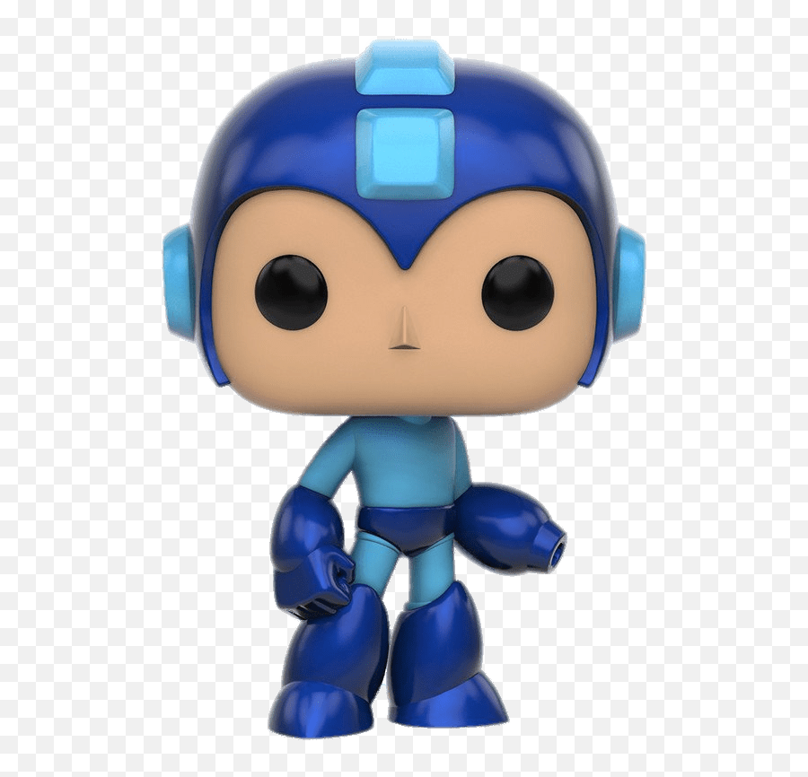 Pop Games Megaman Figurine Transparent - Mega Man Funko Pop Png,Mega Man Transparent