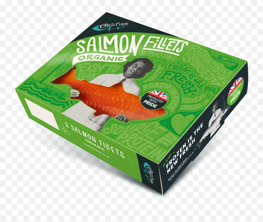 Organic Salmon - Salmon Bigfish Png,Salmon Png