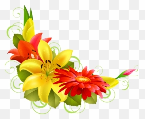 Flower Vector Png Transparent - For Wedding Card Design