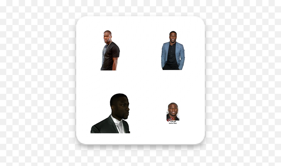 Kevin Hart Whatsapp Stickers - Gentleman Png,Kevin Hart Png
