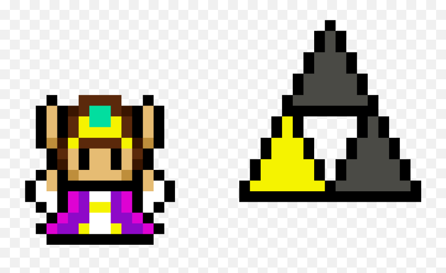 Triforce Tales - Pixel Art Harry Potter Png,Zelda Triforce Png