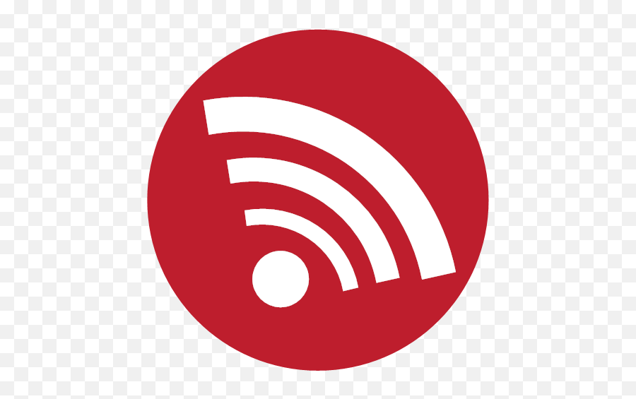 Rs Social Wifi Icon - Red Social Media Icons Png,Wifi Symbol Png
