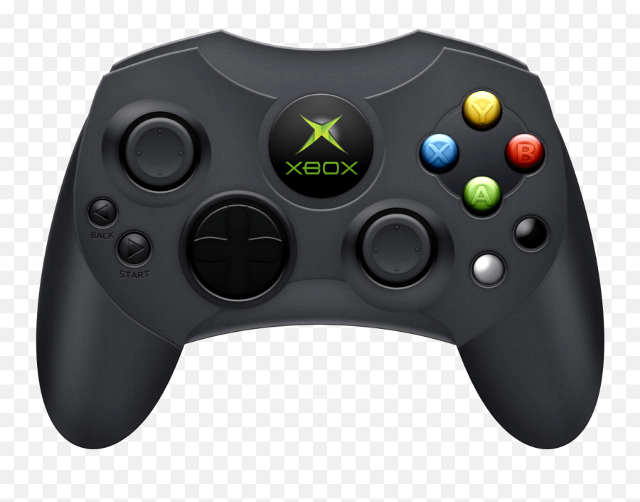 Xbox Black Joystick Transparent Png - Original Xbox Controller Transparent Background,Joystick Png