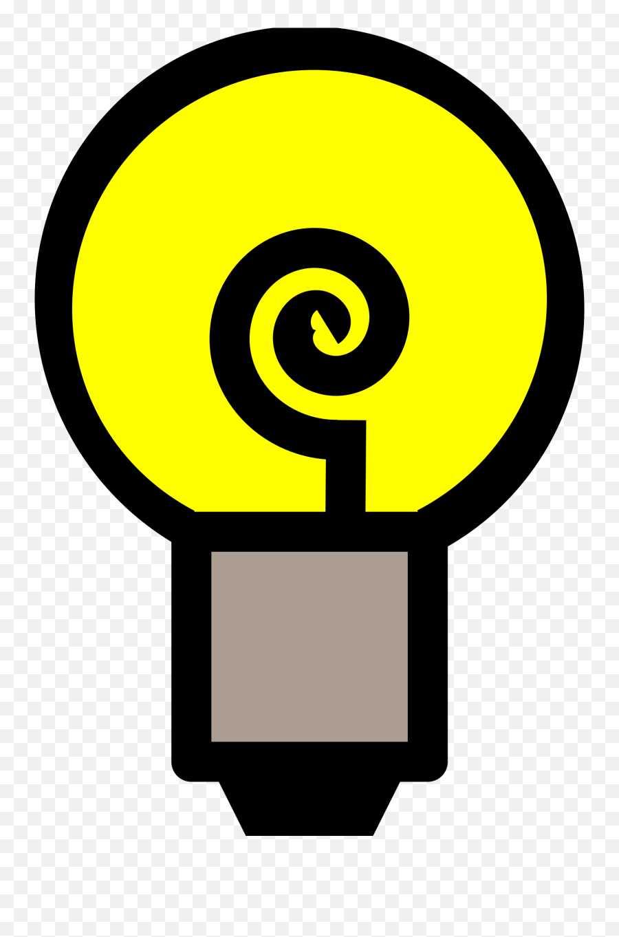 Download This Free Icons Png Design Of Traditional Lightbulb - Incandescent Light Bulb,Lightbulb Png