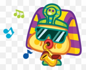 King Toot The Funky Pharaoh Playing Saxophone - Portable Network Graphics png