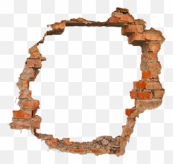 Download Brick Wall Hole Png - Hoyo En La Pared Png,Hole In Wall Png