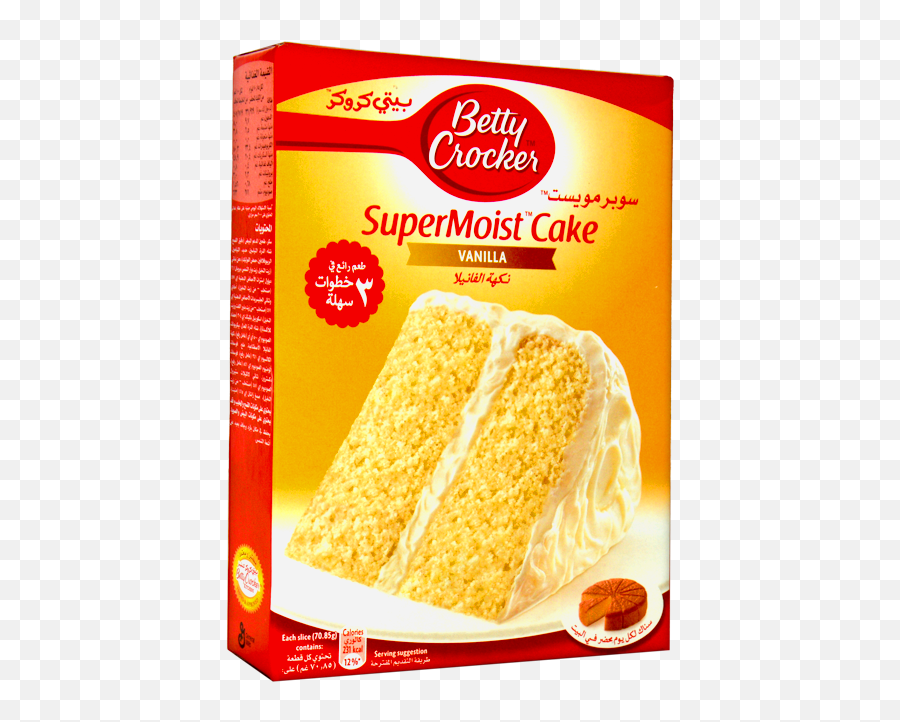 Betty Crocker Super Moist Cake Lemon - Betty Crocker Png,Betty Crocker Logo