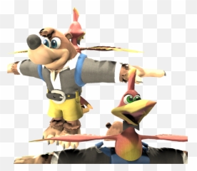 Custom Edited - Banjokazooie Customs Banjo U0026 Kazooie Banjo Kazooie Smash Model Png,Banjo Png