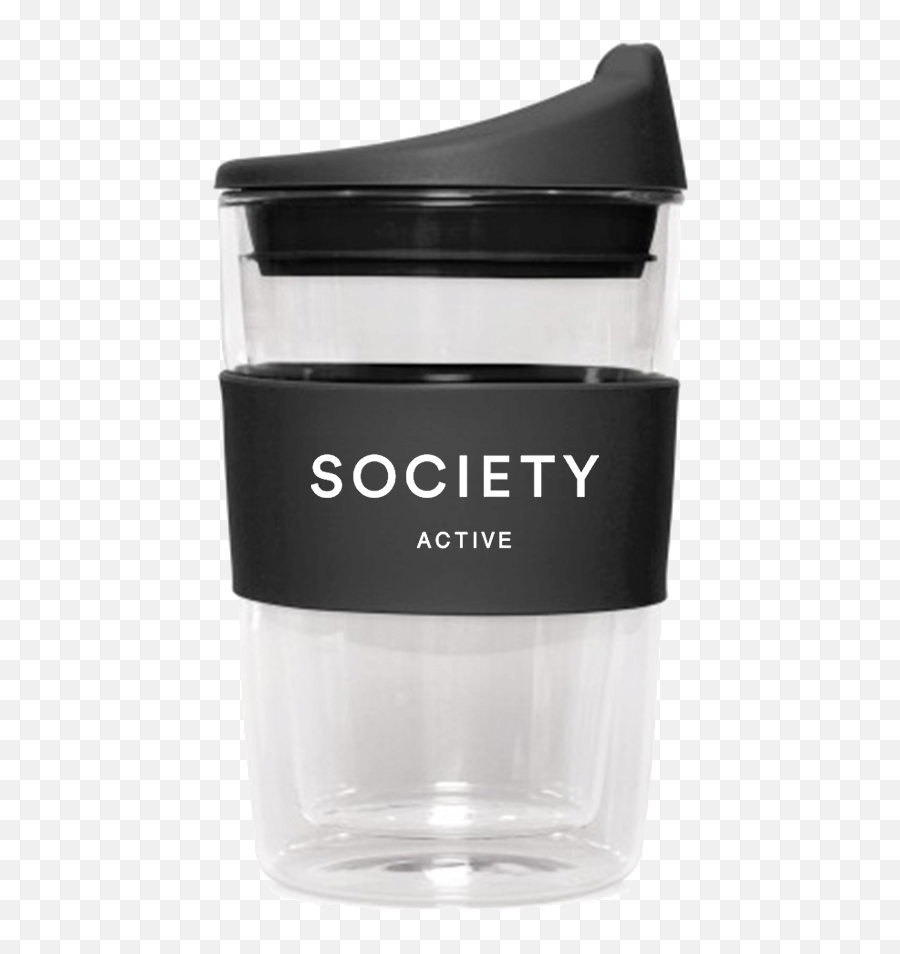 Download Double Walled Glass Society Cup Hd Png - Lid,Lean Cup Png