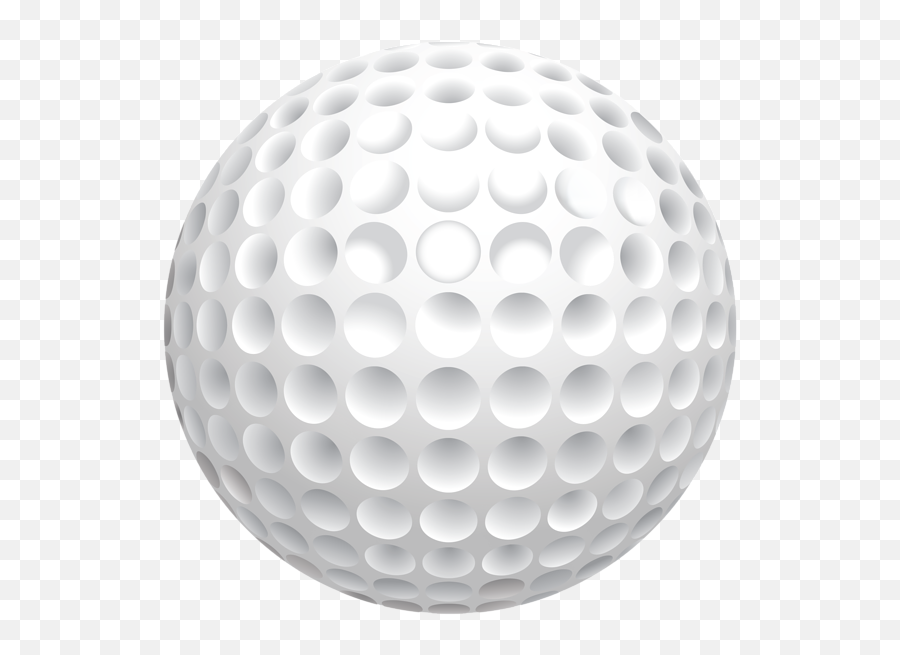 Golf Ball Png Vector Clipart - Golf Ball Png,White Ball Png